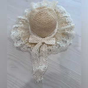 Straw kids hat
